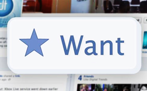 Here's What Facebook's New 'Want' Button Will Look Like