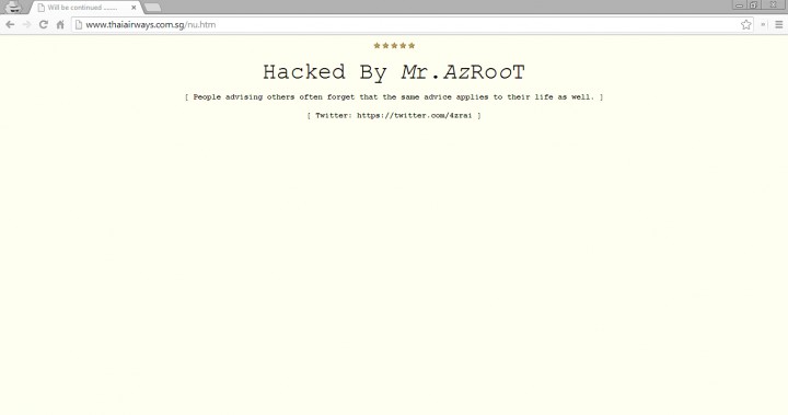 Massive hacking spree in Singapore, possibly over 180 websites defaced