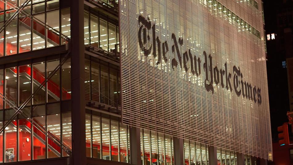'New York Times' Launches Startups Incubator
