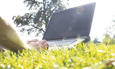 How is cloud computing enhancing our ability to work anywhere?