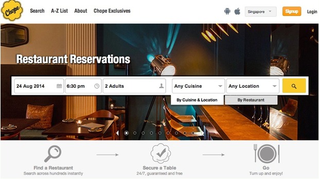Singapore startup bites into China, new markets with F&B booking service